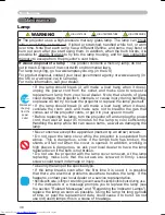 Preview for 38 page of Hitachi CP-S335 series User'S Manual And Operating Manual