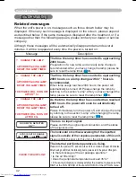 Preview for 42 page of Hitachi CP-S335 series User'S Manual And Operating Manual