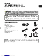 Preview for 65 page of Hitachi CP-S335 series User'S Manual And Operating Manual