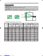 Preview for 66 page of Hitachi CP-S335 series User'S Manual And Operating Manual