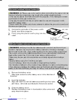 Preview for 70 page of Hitachi CP-S335 series User'S Manual And Operating Manual