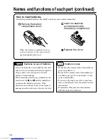 Preview for 10 page of Hitachi CP-S830E Operating Manual