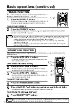 Preview for 14 page of Hitachi CP-S833E Operating Manual