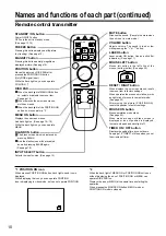 Preview for 10 page of Hitachi CP-S840E Operating Manual