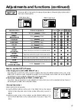 Preview for 17 page of Hitachi CP-S840E Operating Manual