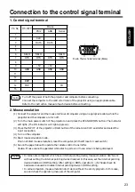 Preview for 23 page of Hitachi CP-S840E Operating Manual