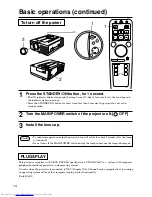 Preview for 14 page of Hitachi CP-S845 Operating Manual