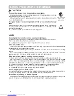 Предварительный просмотр 7 страницы Hitachi CP-SX12000 User Manual