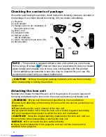 Предварительный просмотр 13 страницы Hitachi CP-SX12000 User Manual