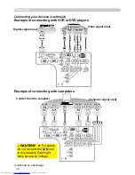 Предварительный просмотр 21 страницы Hitachi CP-SX12000 User Manual