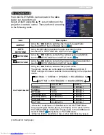 Предварительный просмотр 38 страницы Hitachi CP-SX12000 User Manual