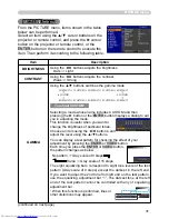 Предварительный просмотр 40 страницы Hitachi CP-SX12000 User Manual