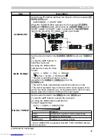 Предварительный просмотр 46 страницы Hitachi CP-SX12000 User Manual