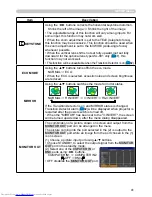 Предварительный просмотр 50 страницы Hitachi CP-SX12000 User Manual