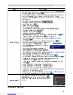 Предварительный просмотр 58 страницы Hitachi CP-SX12000 User Manual