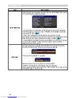 Предварительный просмотр 69 страницы Hitachi CP-SX12000 User Manual