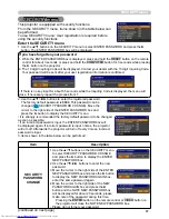 Предварительный просмотр 70 страницы Hitachi CP-SX12000 User Manual