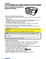 Предварительный просмотр 88 страницы Hitachi CP-SX12000 User Manual