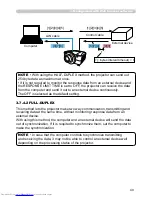 Предварительный просмотр 136 страницы Hitachi CP-SX12000 User Manual