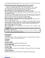 Предварительный просмотр 151 страницы Hitachi CP-SX12000 User Manual