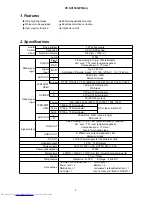 Preview for 2 page of Hitachi CP-SX1350 P5SX+ Service Manual