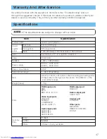 Предварительный просмотр 47 страницы Hitachi CP-SX1350 Series Operating Manual