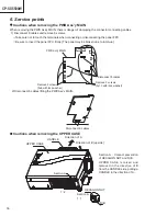 Предварительный просмотр 16 страницы Hitachi CP-SX5500W Service Manual