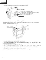 Предварительный просмотр 18 страницы Hitachi CP-SX5500W Service Manual