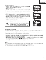 Предварительный просмотр 21 страницы Hitachi CP-SX5500W Service Manual