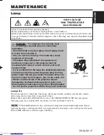 Preview for 18 page of Hitachi CP-SX5500W User Manual