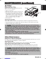 Preview for 20 page of Hitachi CP-SX5500W User Manual