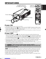 Предварительный просмотр 10 страницы Hitachi CP-SX5600W User Manual