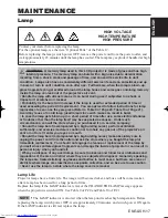 Предварительный просмотр 18 страницы Hitachi CP-SX5600W User Manual