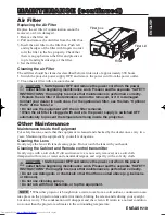 Предварительный просмотр 20 страницы Hitachi CP-SX5600W User Manual