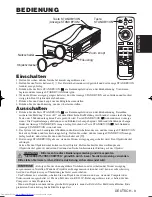 Предварительный просмотр 34 страницы Hitachi CP-SX5600W User Manual