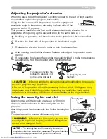 Preview for 18 page of Hitachi CP-SX635 - SXGA+ LCD Projector User Manual – Operating Manual