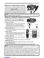 Preview for 24 page of Hitachi CP-SX635 - SXGA+ LCD Projector User Manual – Operating Manual