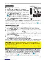 Preview for 25 page of Hitachi CP-SX635 - SXGA+ LCD Projector User Manual – Operating Manual