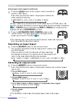 Preview for 27 page of Hitachi CP-SX635 - SXGA+ LCD Projector User Manual – Operating Manual