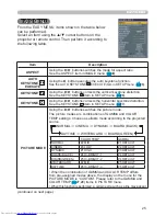 Preview for 34 page of Hitachi CP-SX635 - SXGA+ LCD Projector User Manual – Operating Manual