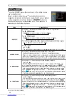 Preview for 39 page of Hitachi CP-SX635 - SXGA+ LCD Projector User Manual – Operating Manual