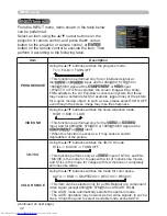 Preview for 41 page of Hitachi CP-SX635 - SXGA+ LCD Projector User Manual – Operating Manual