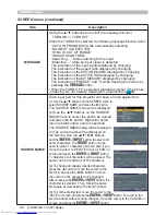 Preview for 51 page of Hitachi CP-SX635 - SXGA+ LCD Projector User Manual – Operating Manual