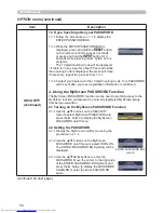 Preview for 59 page of Hitachi CP-SX635 - SXGA+ LCD Projector User Manual – Operating Manual