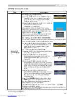 Preview for 64 page of Hitachi CP-SX635 - SXGA+ LCD Projector User Manual – Operating Manual