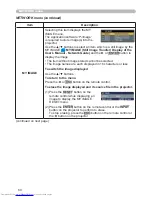 Preview for 69 page of Hitachi CP-SX635 - SXGA+ LCD Projector User Manual – Operating Manual