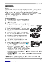 Preview for 72 page of Hitachi CP-SX635 - SXGA+ LCD Projector User Manual – Operating Manual