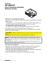 Preview for 85 page of Hitachi CP-SX635 - SXGA+ LCD Projector User Manual – Operating Manual