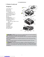 Preview for 3 page of Hitachi CP-SX635W Service Manual