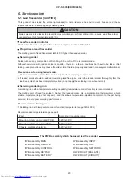 Preview for 20 page of Hitachi CP-SX635W Service Manual